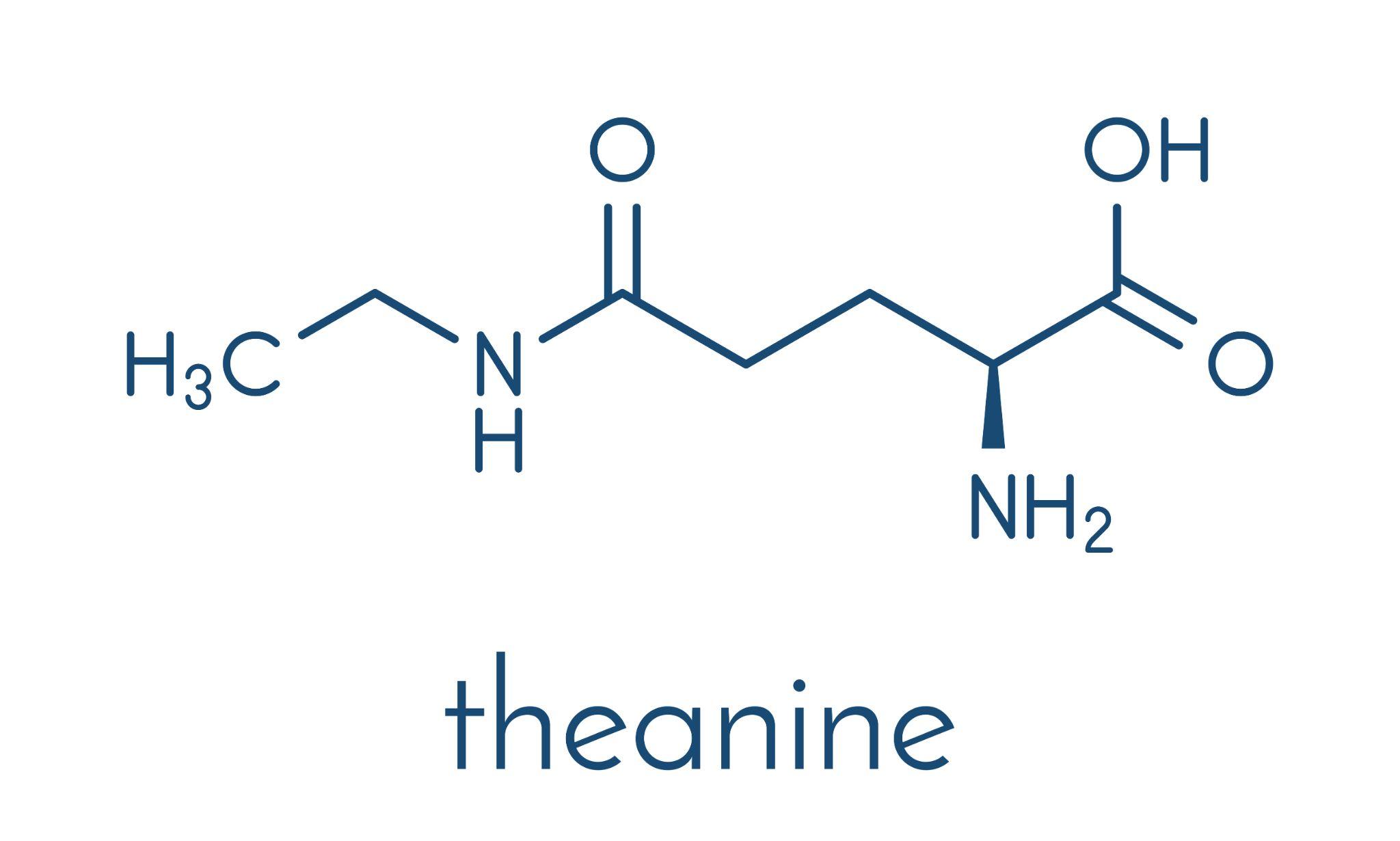 l-theanine chemical structure
