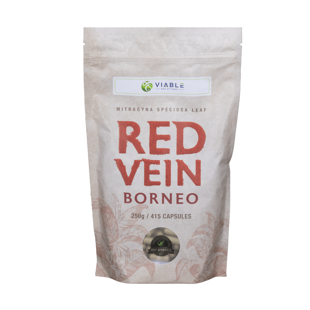 best kratom capsules: red vein borneo