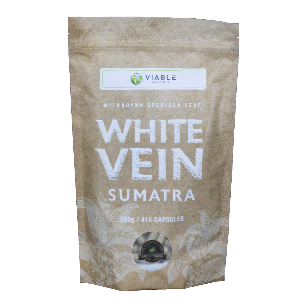 best kratom capsules: white vein sumatra